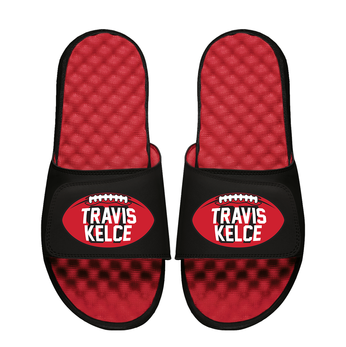 Travis Kelce Football Logo iSlides (Footwear)